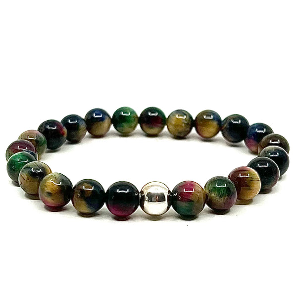 Galaxy Tiger Eye Hematite